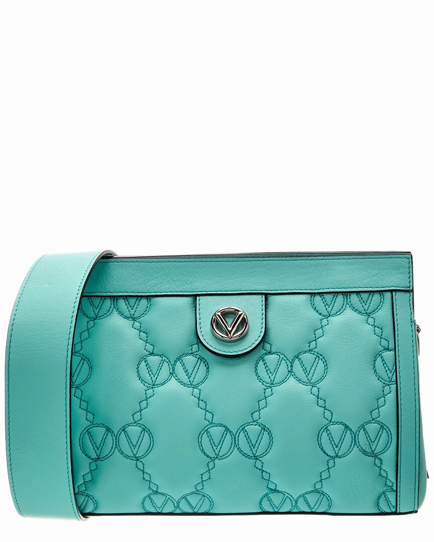 Valentino by Mario Valentino Amber Monogram Matelasse Leather Crossbody