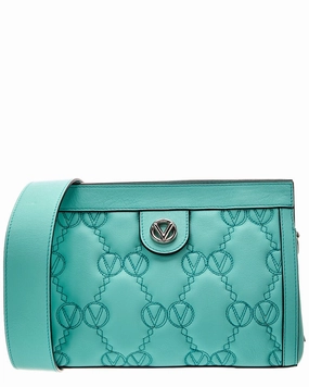 Valentino by Mario Valentino Amber Monogram Matelasse Leather Crossbody