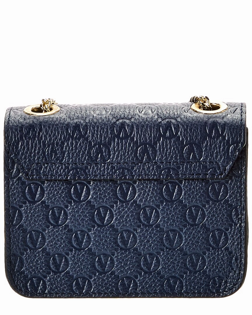 Valentino by Mario Valentino Bijou Dollaro Monogram Leather Crossbody