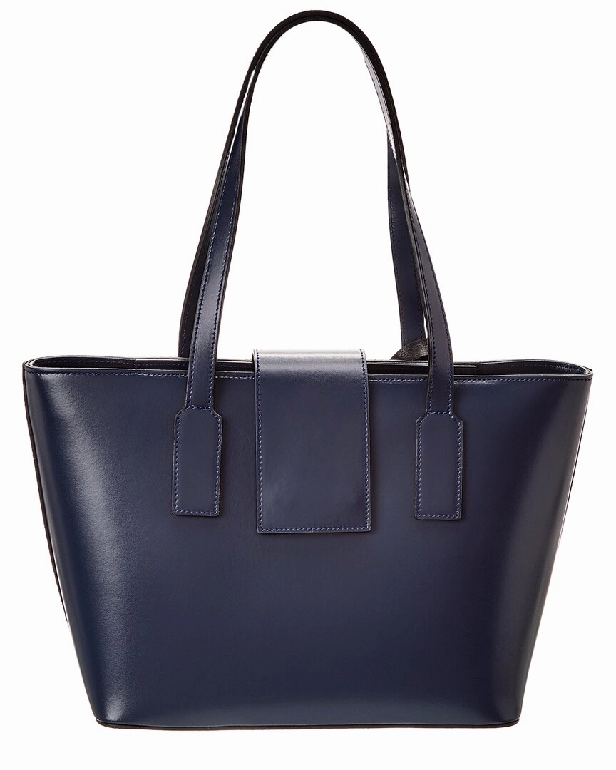 Valentino by Mario Valentino Delphine Super V Leather Tote