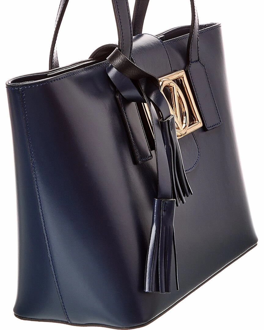 Valentino by Mario Valentino Delphine Super V Leather Tote