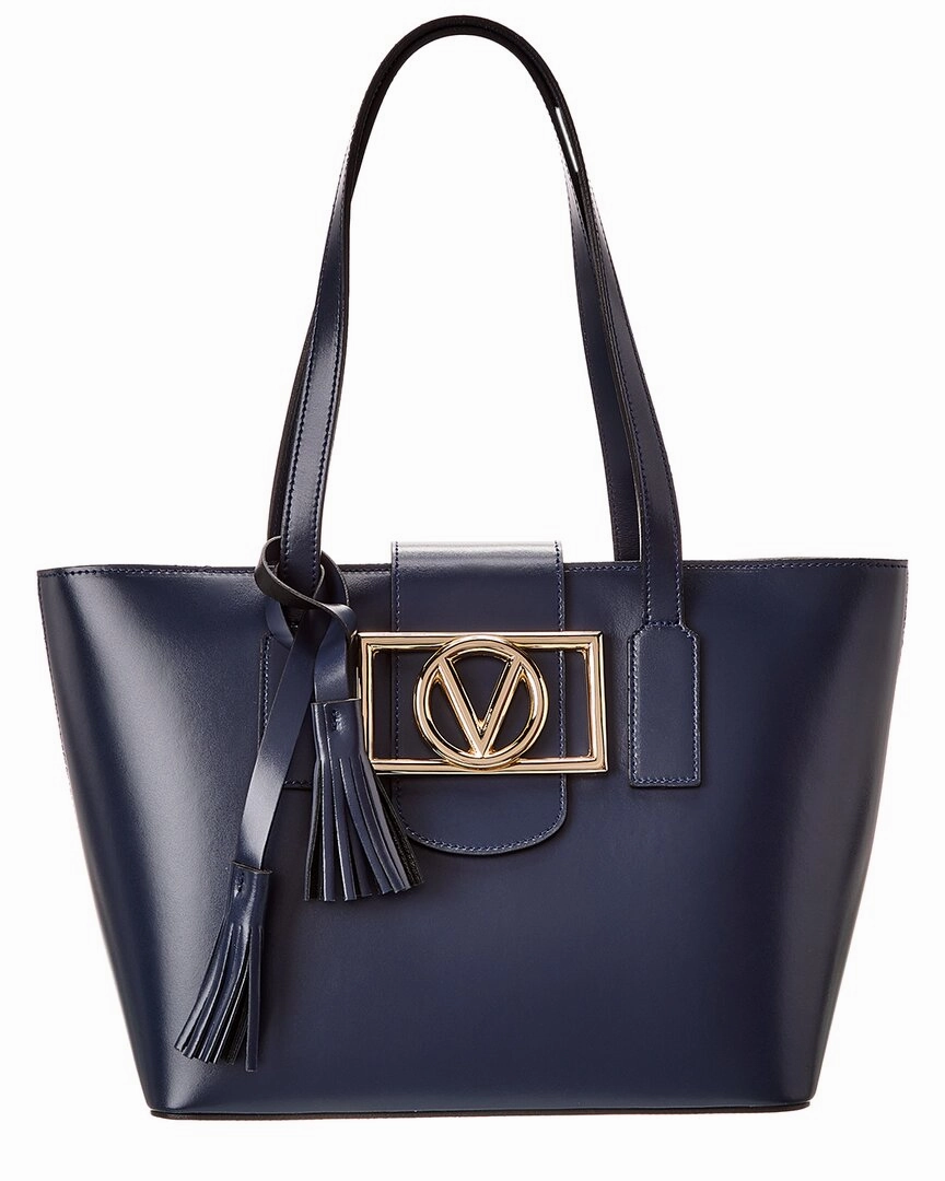 Valentino by Mario Valentino Delphine Super V Leather Tote