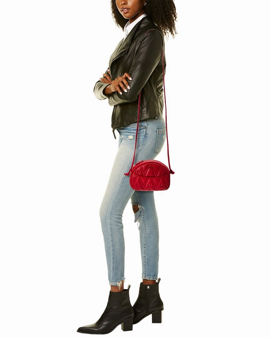 Valentino by Mario Valentino Moony Diamond Leather Crossbody