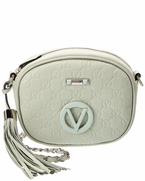 Valentino by Mario Valentino Nina Dollaro Monogram Leather Crossbody