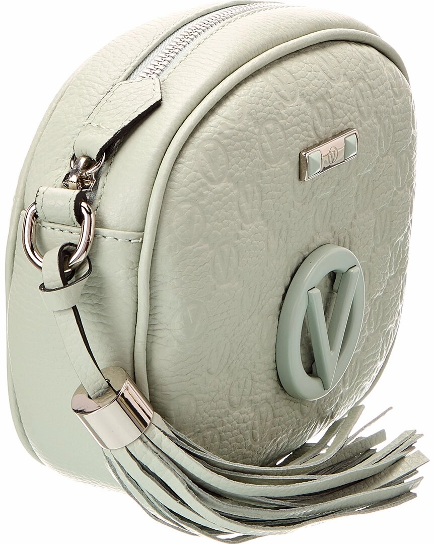 Valentino by Mario Valentino Nina Dollaro Monogram Leather Crossbody