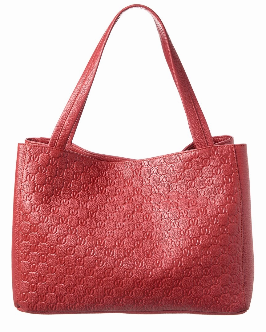 Valentino by Mario Valentino Ollie Dollaro Monogram Leather Tote