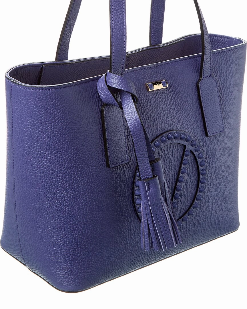 Valentino by Mario Valentino Prince Rock Leather Tote