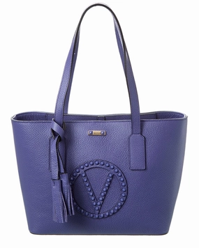 Valentino by Mario Valentino Prince Rock Leather Tote