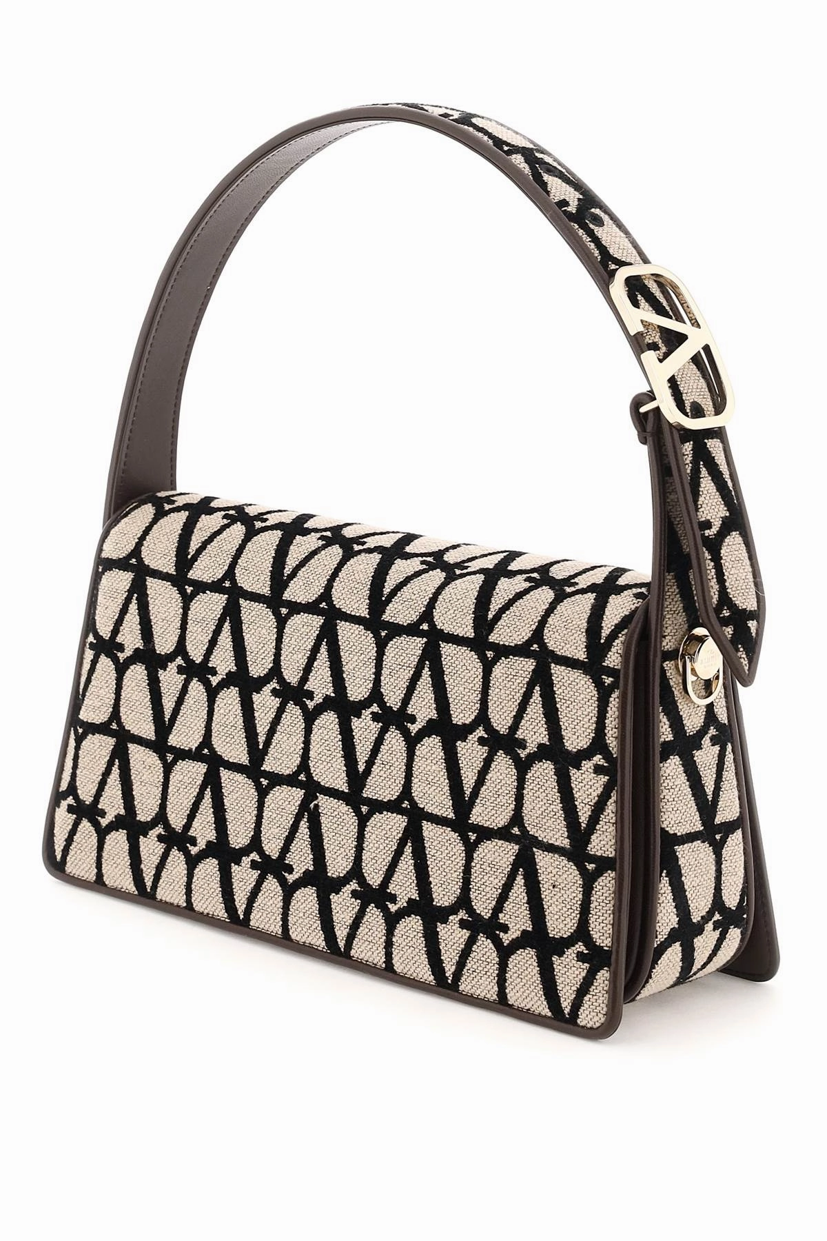 Valentino garavani 'le grand deuxime' toile iconographe shoulder bag