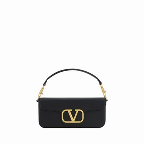 Valentino Garavani The Loc Leather Shoulder Bag