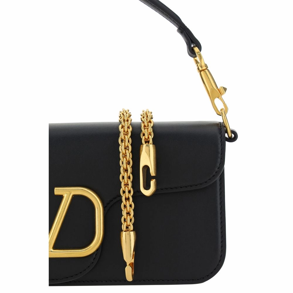 Valentino Garavani The Loc Leather Shoulder Bag
