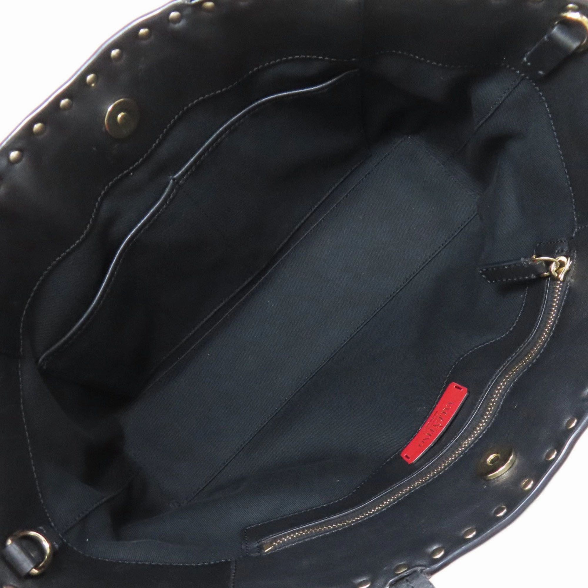 Valentino Leather Tote Bag (Pre-Owned)