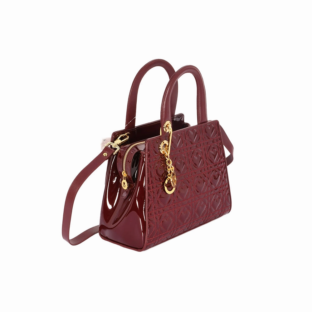 Valentino Orlandi Women's Bordeaux Hand Bag