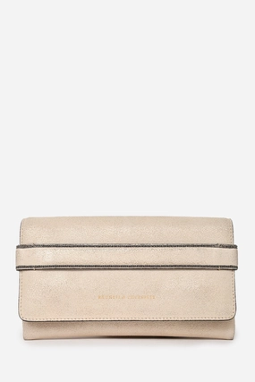 Valextra Cream Calfskin Leather Spritzer Small Crossbody