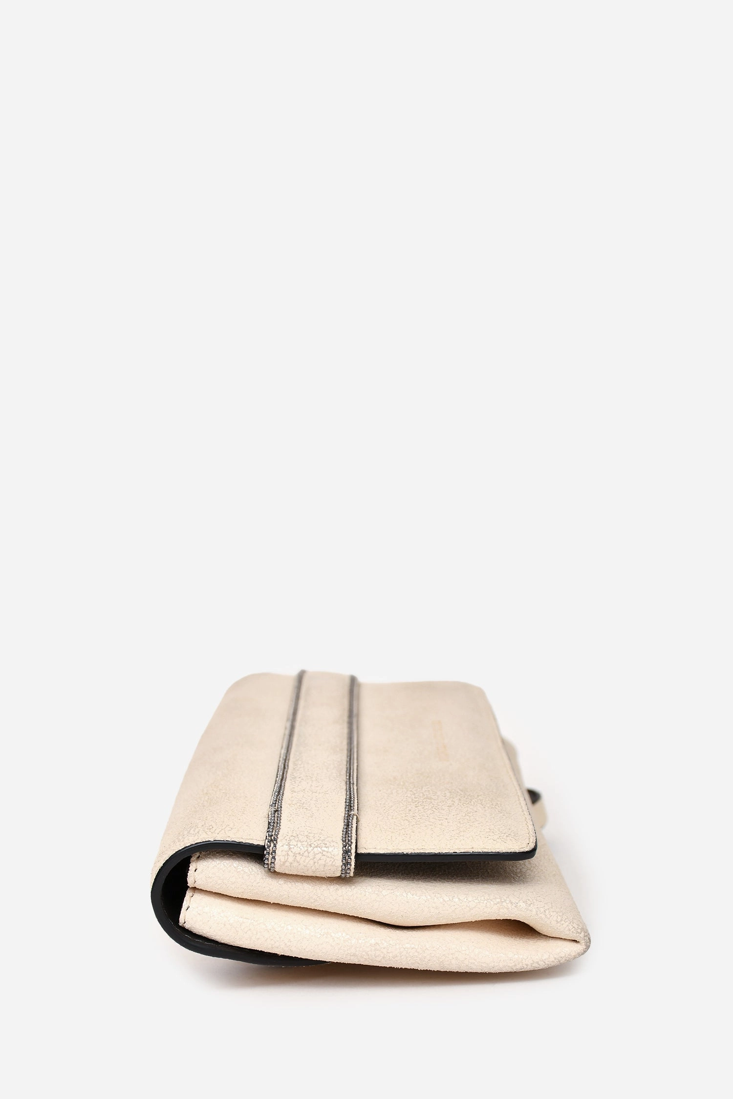 Valextra Cream Calfskin Leather Spritzer Small Crossbody