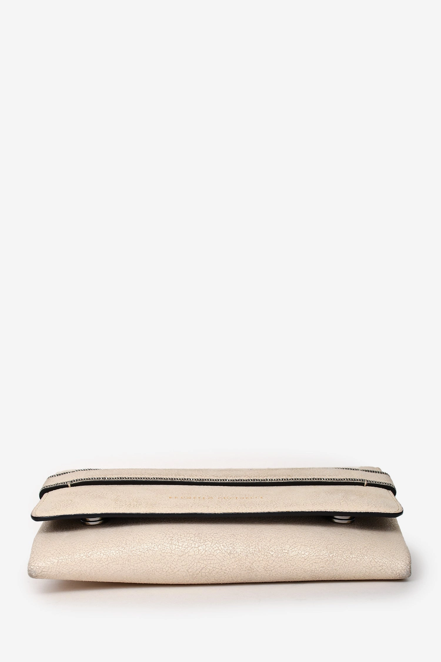 Valextra Cream Calfskin Leather Spritzer Small Crossbody