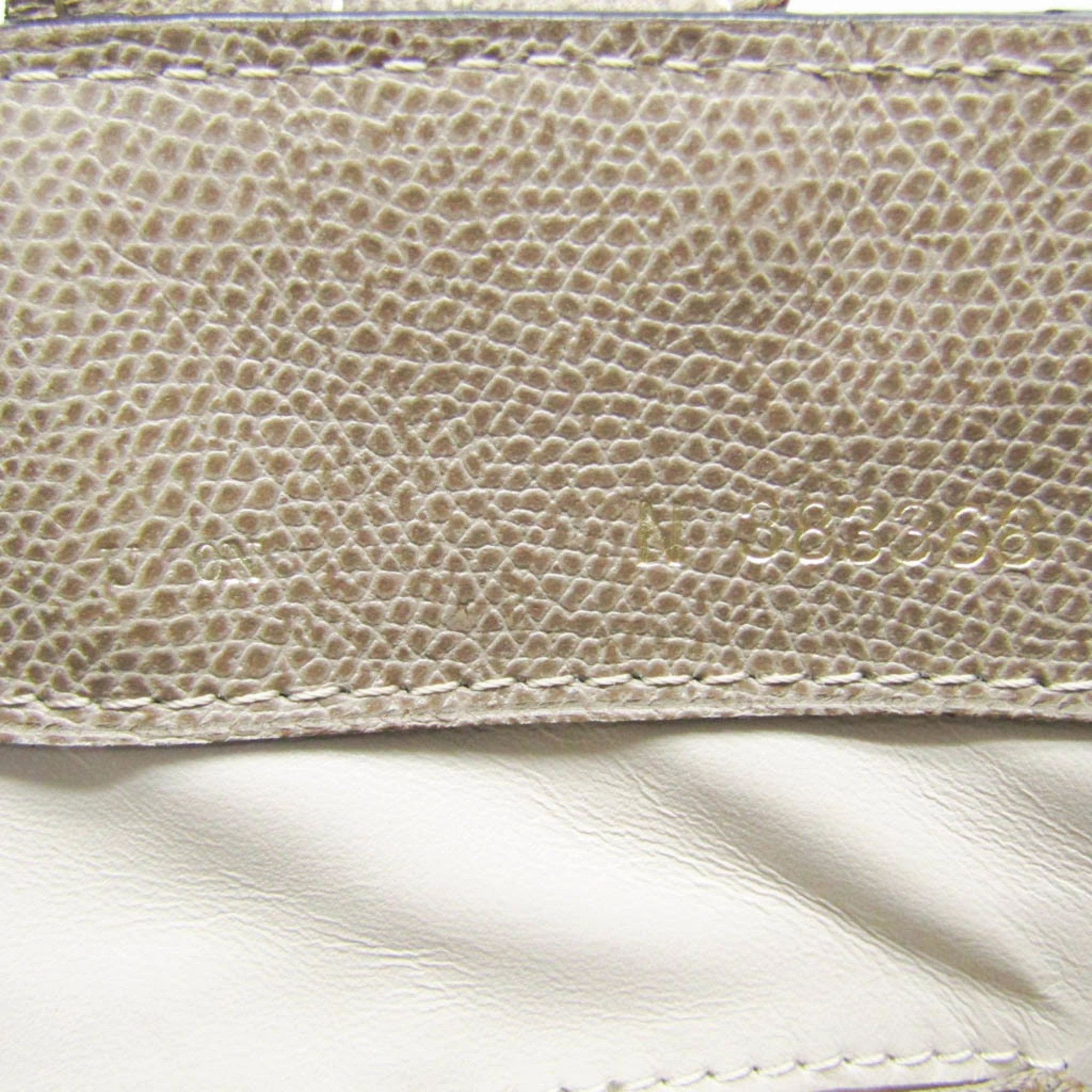 Valextra  Leather Tote Bag (Pre-Owned)