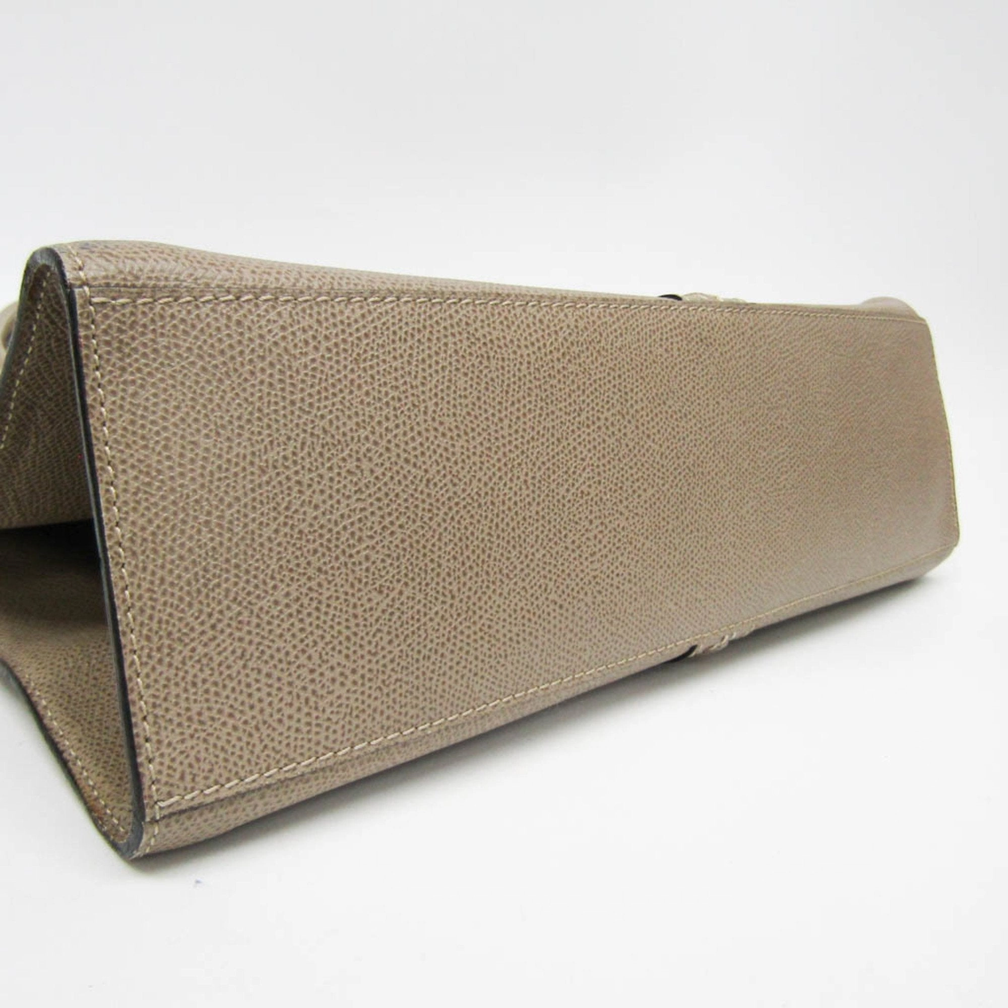 Valextra  Leather Tote Bag (Pre-Owned)