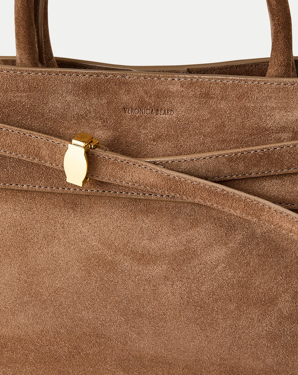 Veronica Beard Suede Dash Bag