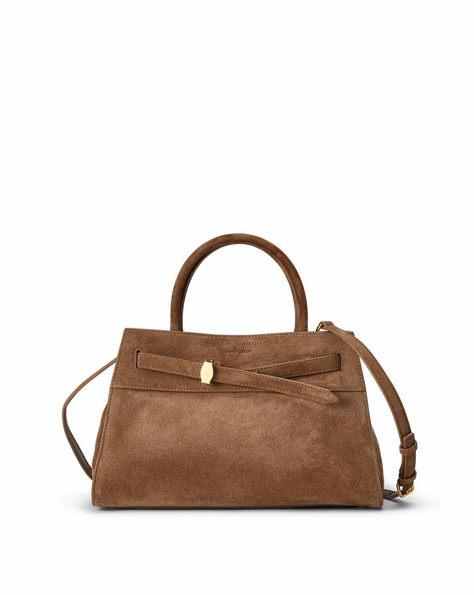 Veronica Beard Suede Dash Bag