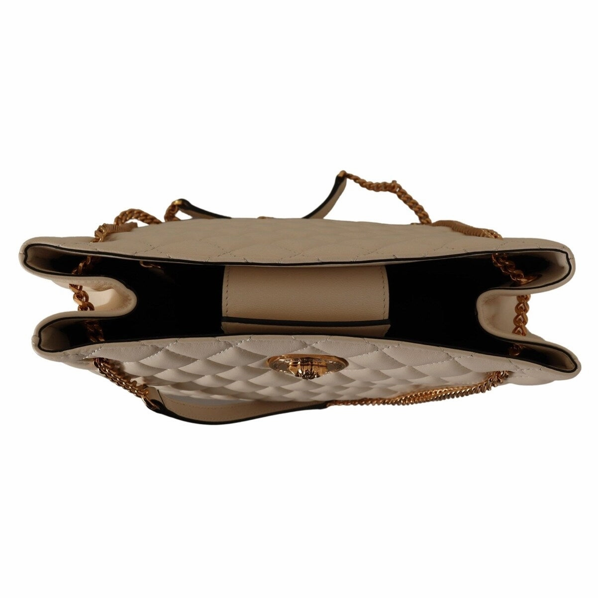 Versace Elegant Quilted Nappa Leather Women's Tote