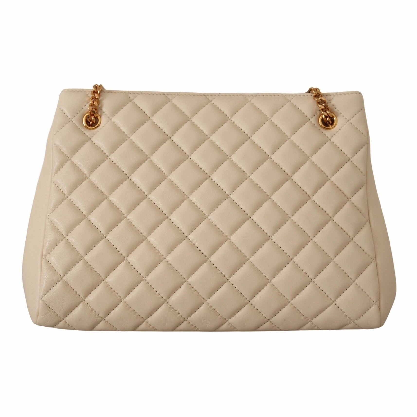 Versace Elegant Quilted Nappa Leather Women's Tote