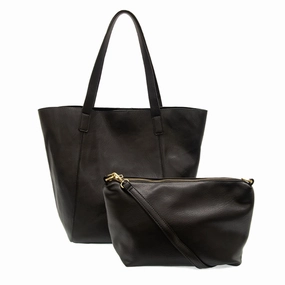Vida Carryall Tote Bag In Black