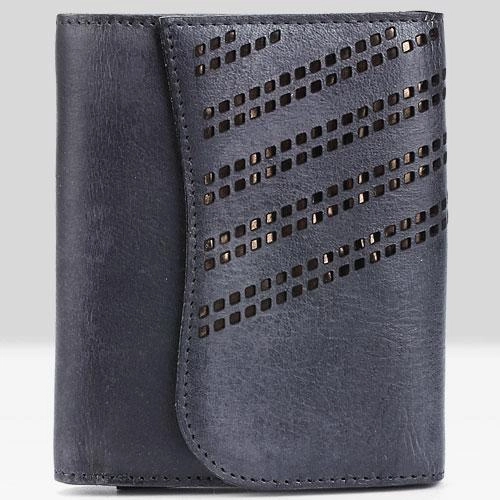 Vintage Mens Cool Small Trifold Leather Wallet Men billfold Zipper Wallets for Men