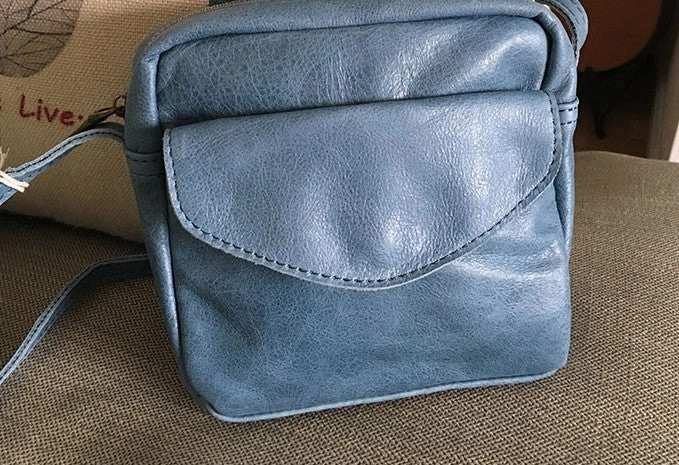 Vintage WOMENs LEATHER Small Shoulder Bag Crossbody Purse FOR WOMEN