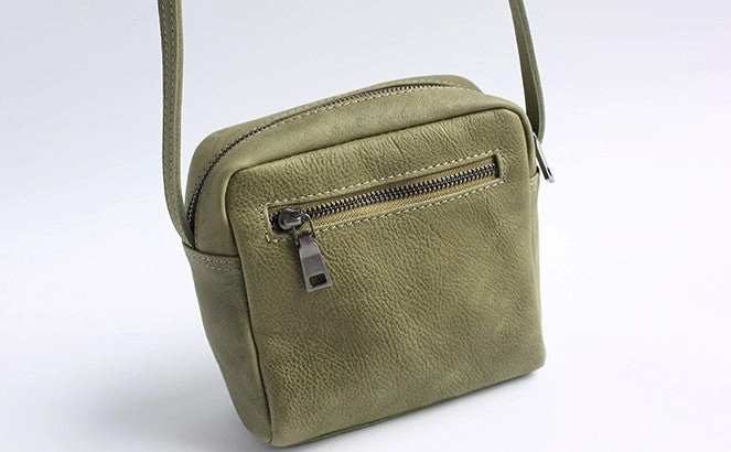 Vintage WOMENs LEATHER Small Shoulder Bag Crossbody Purse FOR WOMEN