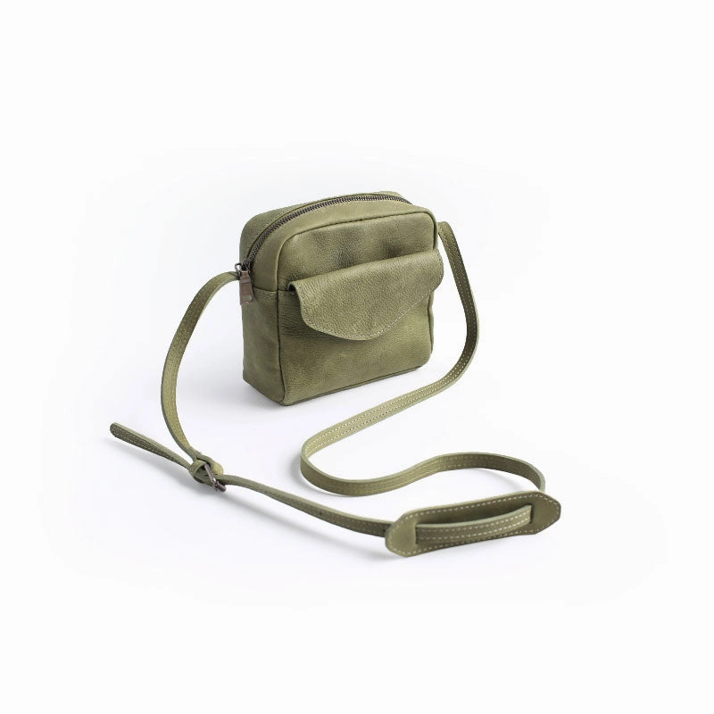 Vintage WOMENs LEATHER Small Shoulder Bag Crossbody Purse FOR WOMEN