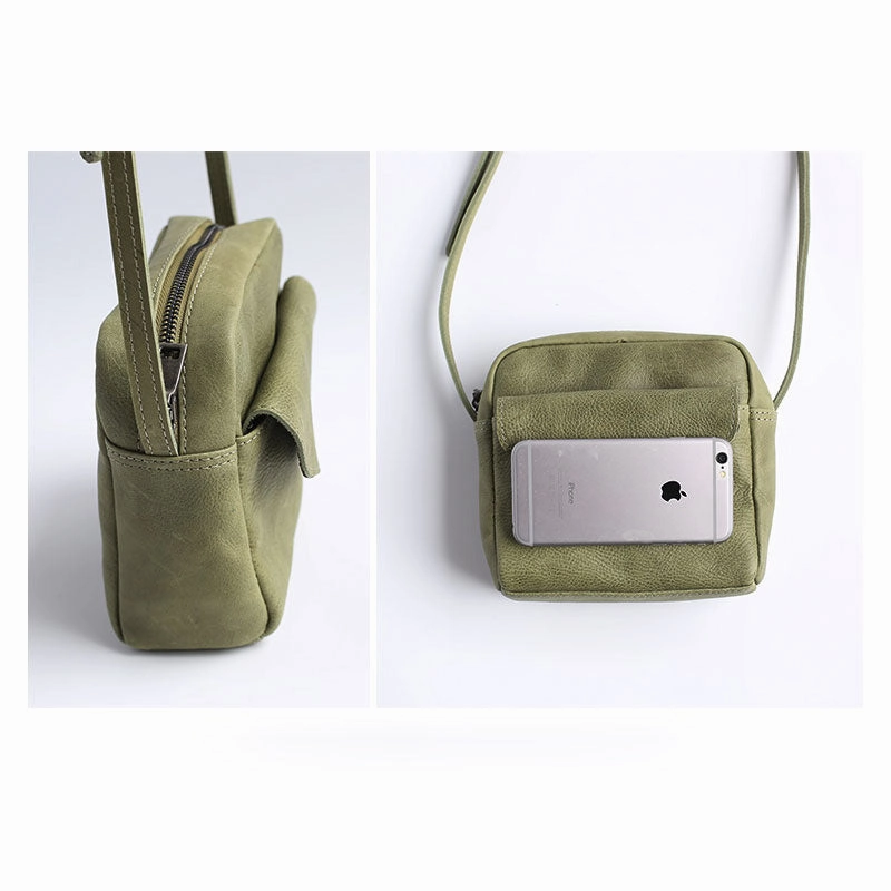 Vintage WOMENs LEATHER Small Shoulder Bag Crossbody Purse FOR WOMEN