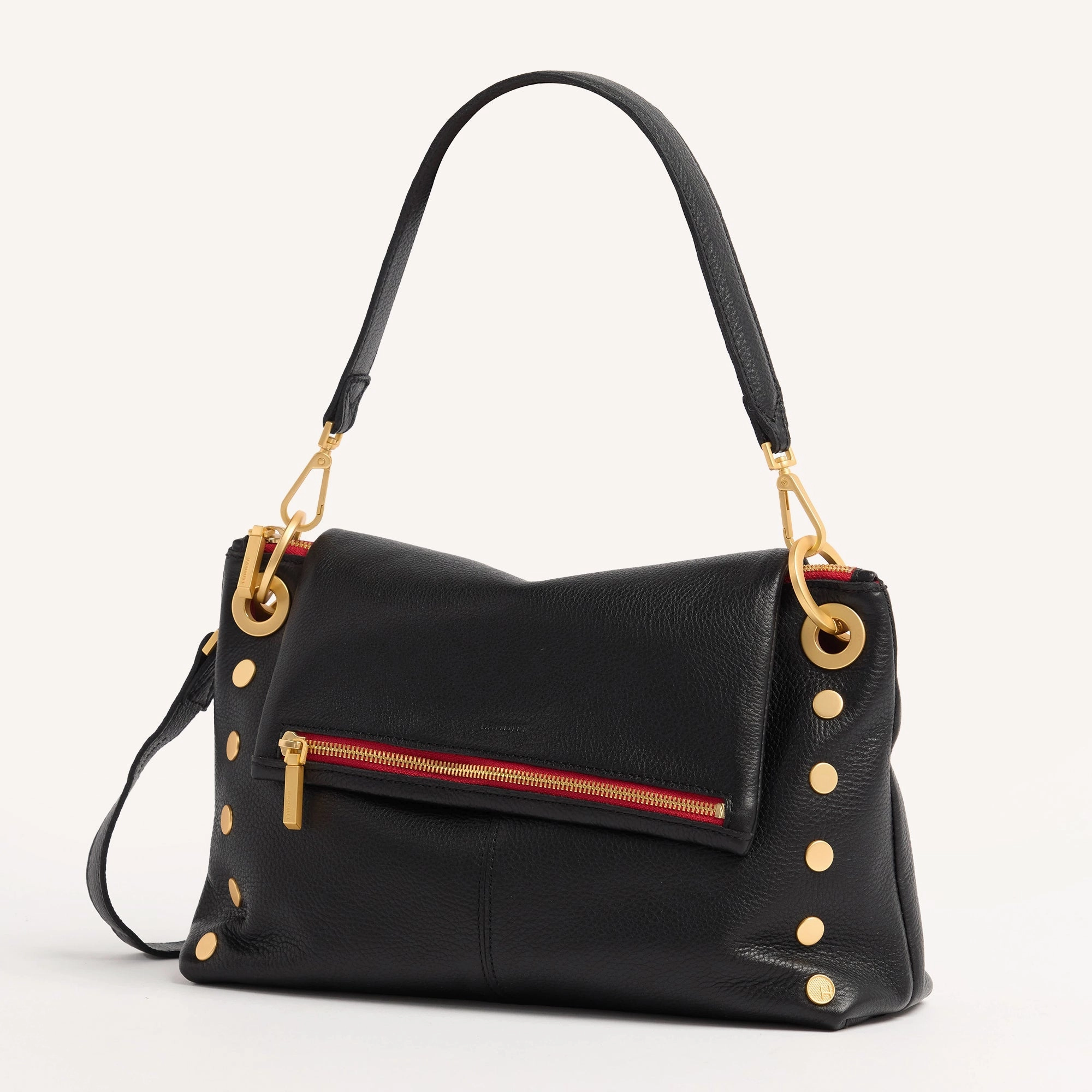 VIP Grand | Black/Brushed Gold Red Zip