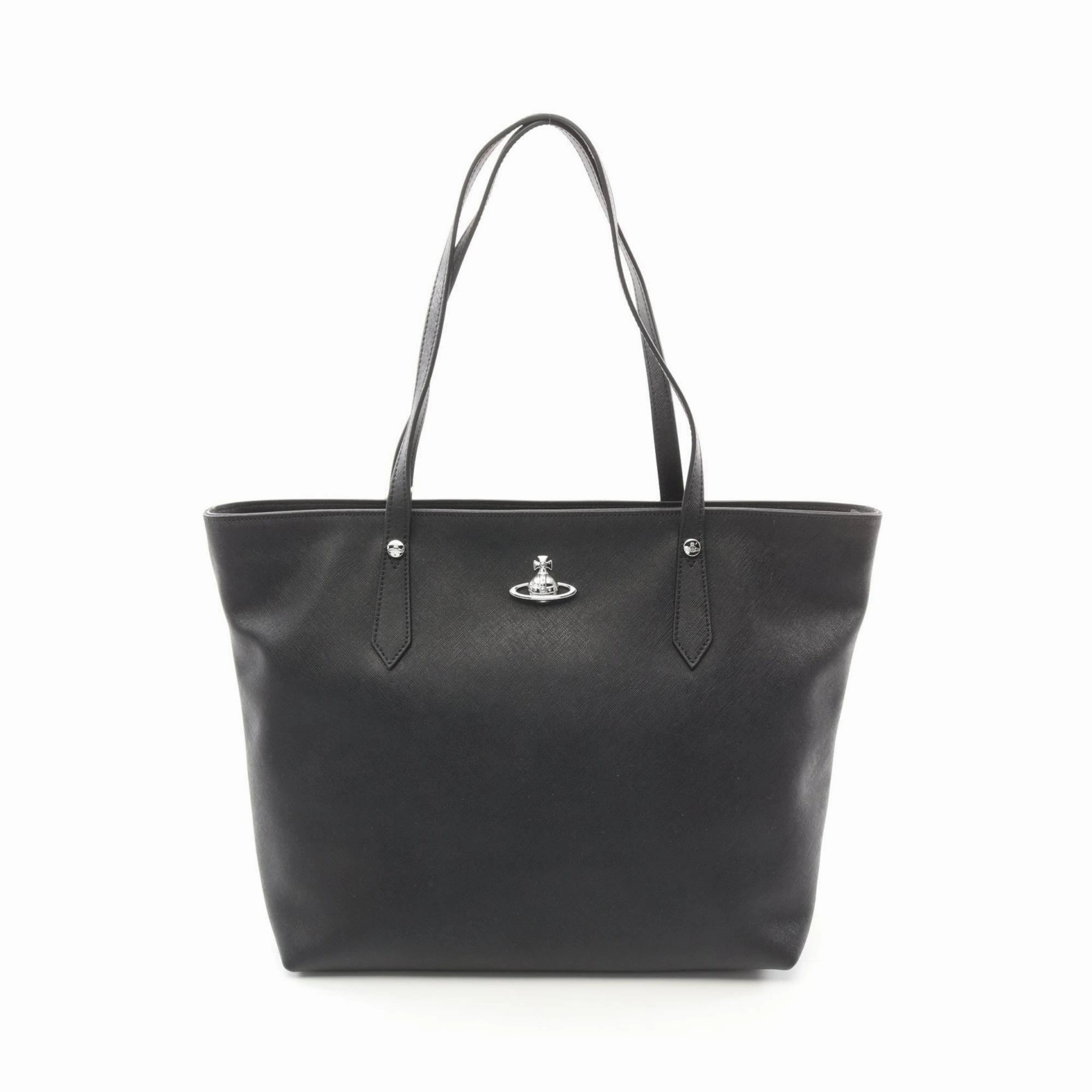 Vivienne Westwood Leather Tote Bag (Pre-Owned)