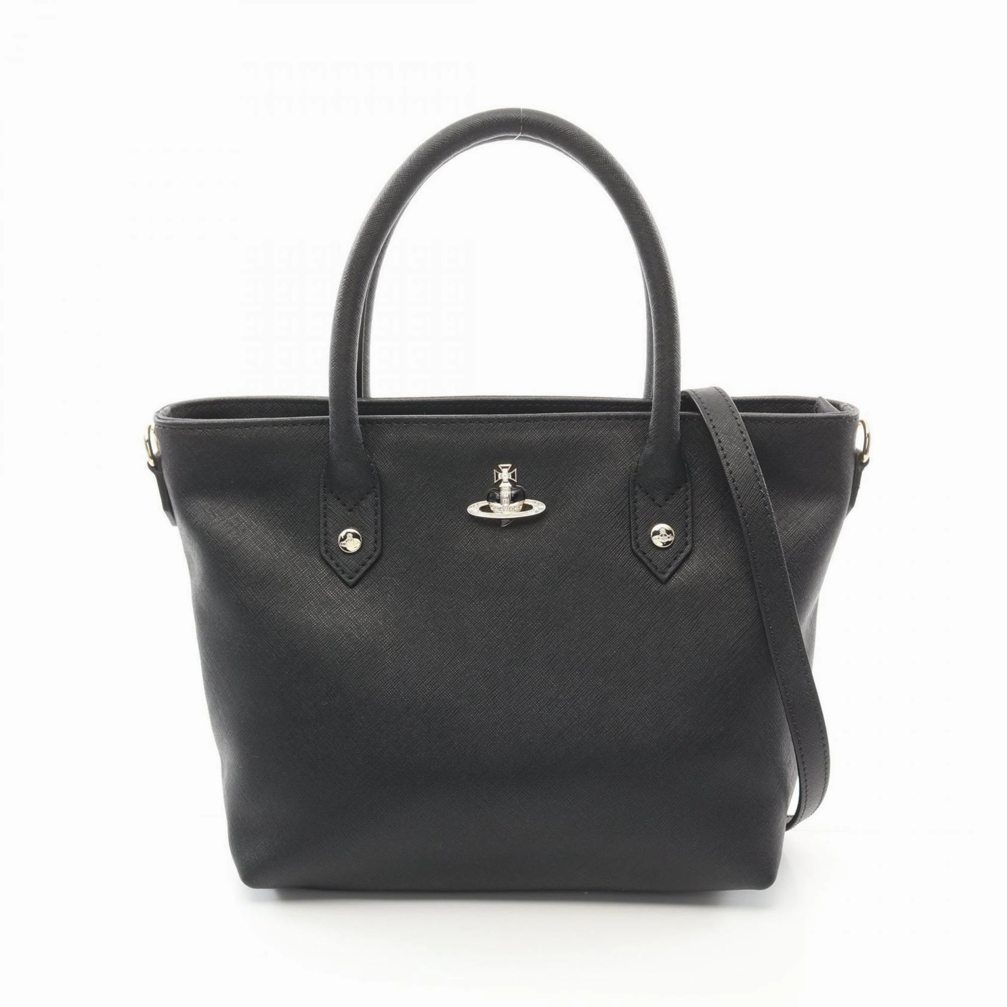 Vivienne Westwood Leather Tote Bag (Pre-Owned)