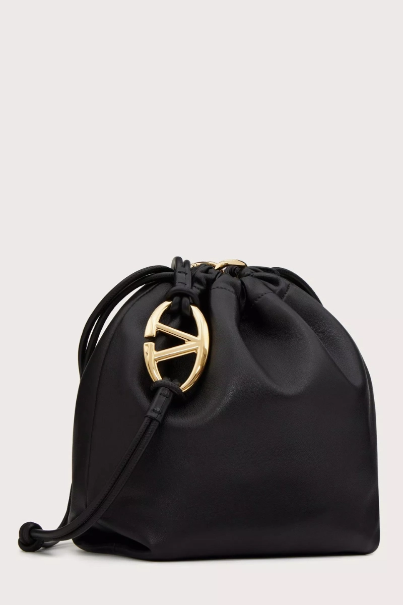 VLogo Pouf Leather Pouch