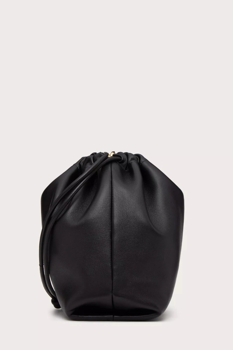 VLogo Pouf Leather Pouch