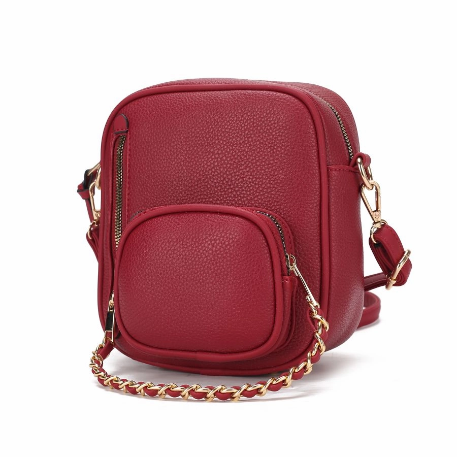 Winona Vegan Leather Womens Crossbody bag