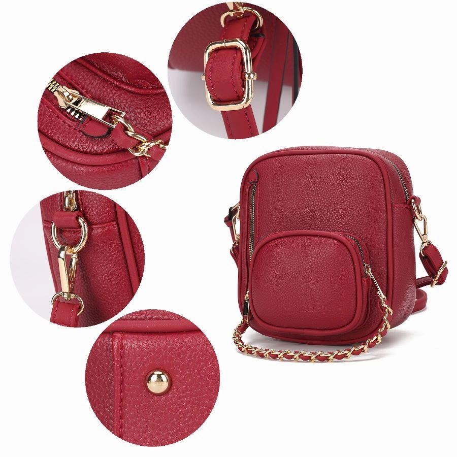 Winona Vegan Leather Womens Crossbody bag