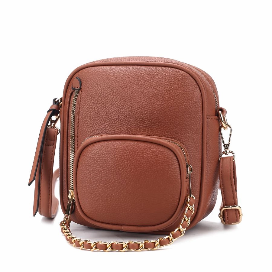 Winona Vegan Leather Womens Crossbody bag