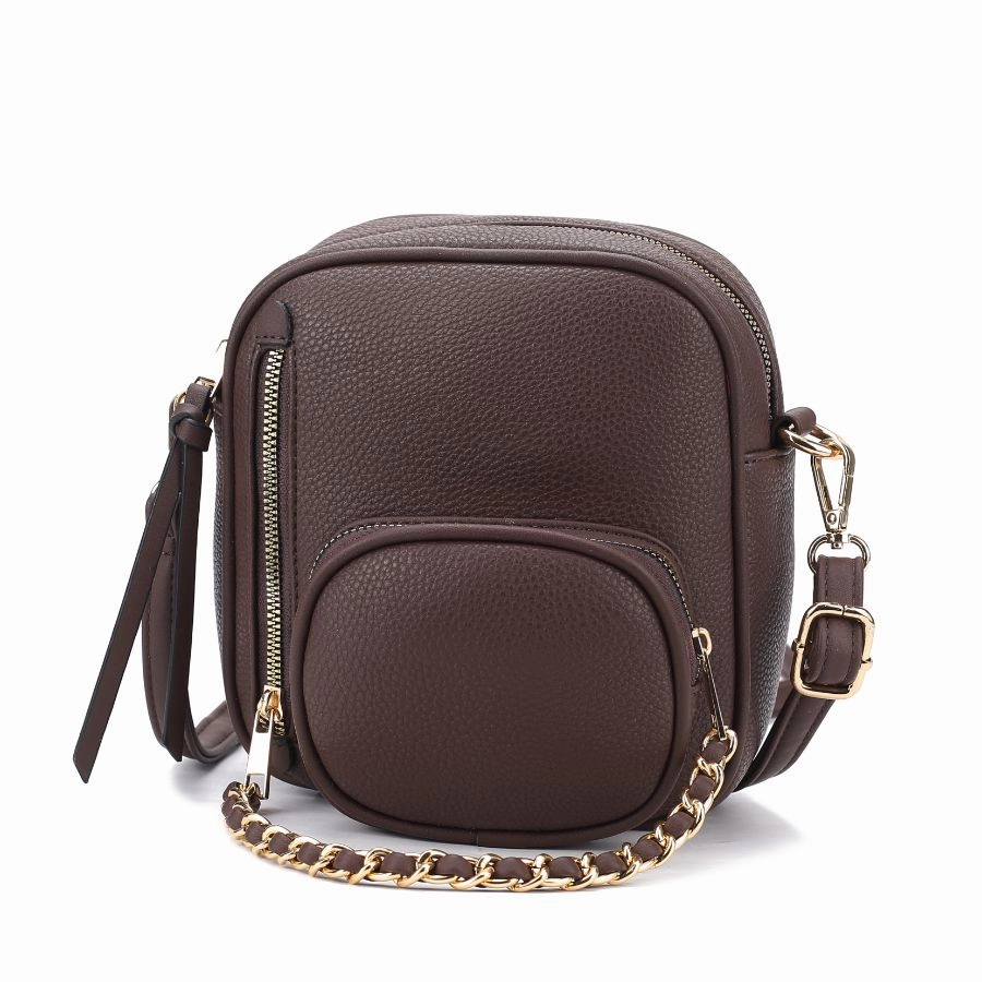 Winona Vegan Leather Womens Crossbody bag