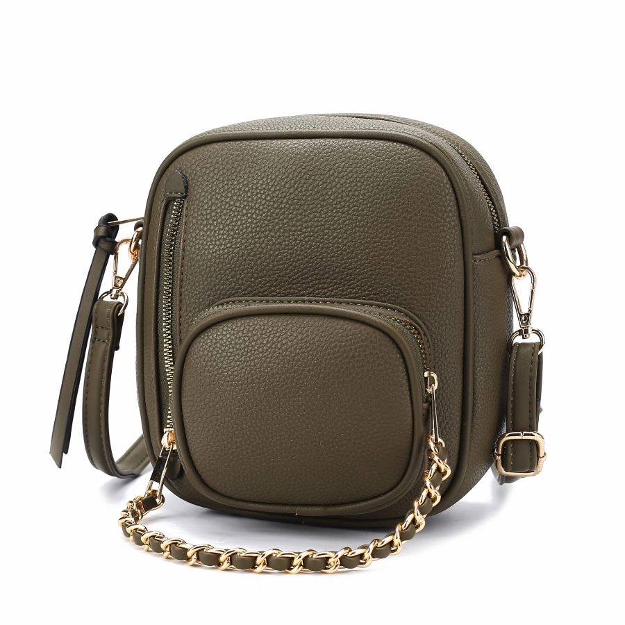 Winona Vegan Leather Womens Crossbody bag