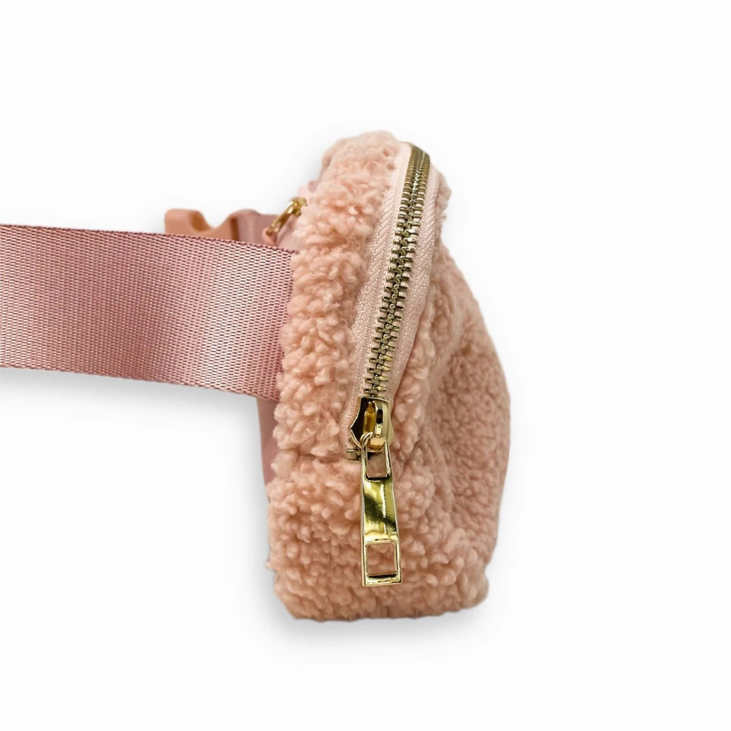Women's Cozy Belt Sling Crossbody Bag In Pink