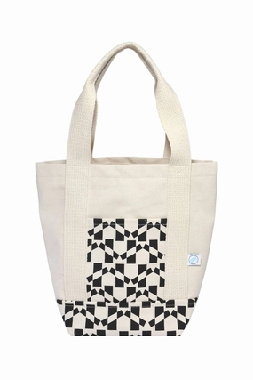 Women's Hadley Mini Tote Bag In Ivory/black