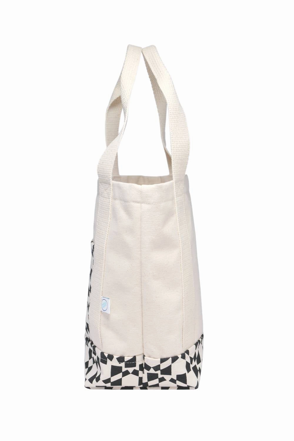 Women's Hadley Mini Tote Bag In Ivory/black