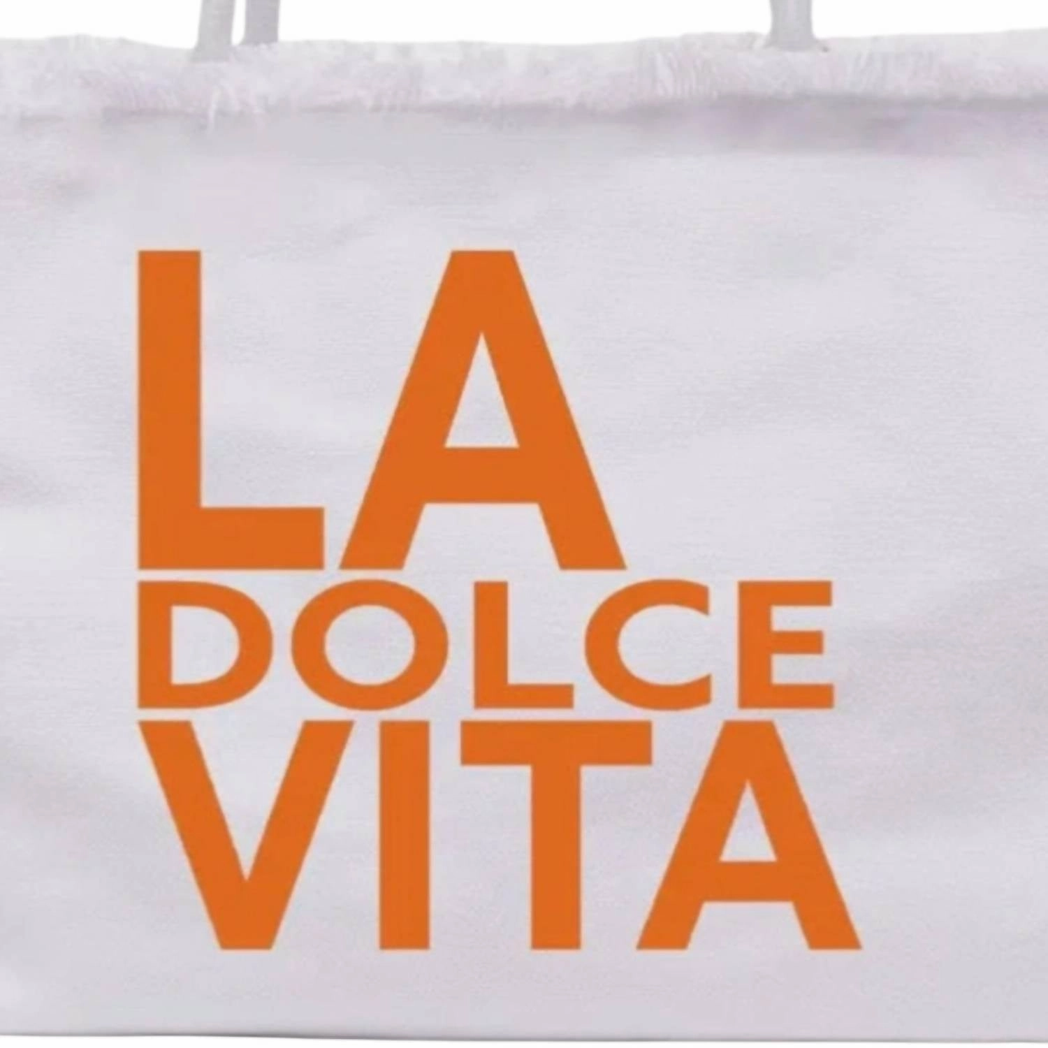 Women's La Dolce Vita Fringe Tote Bag In White
