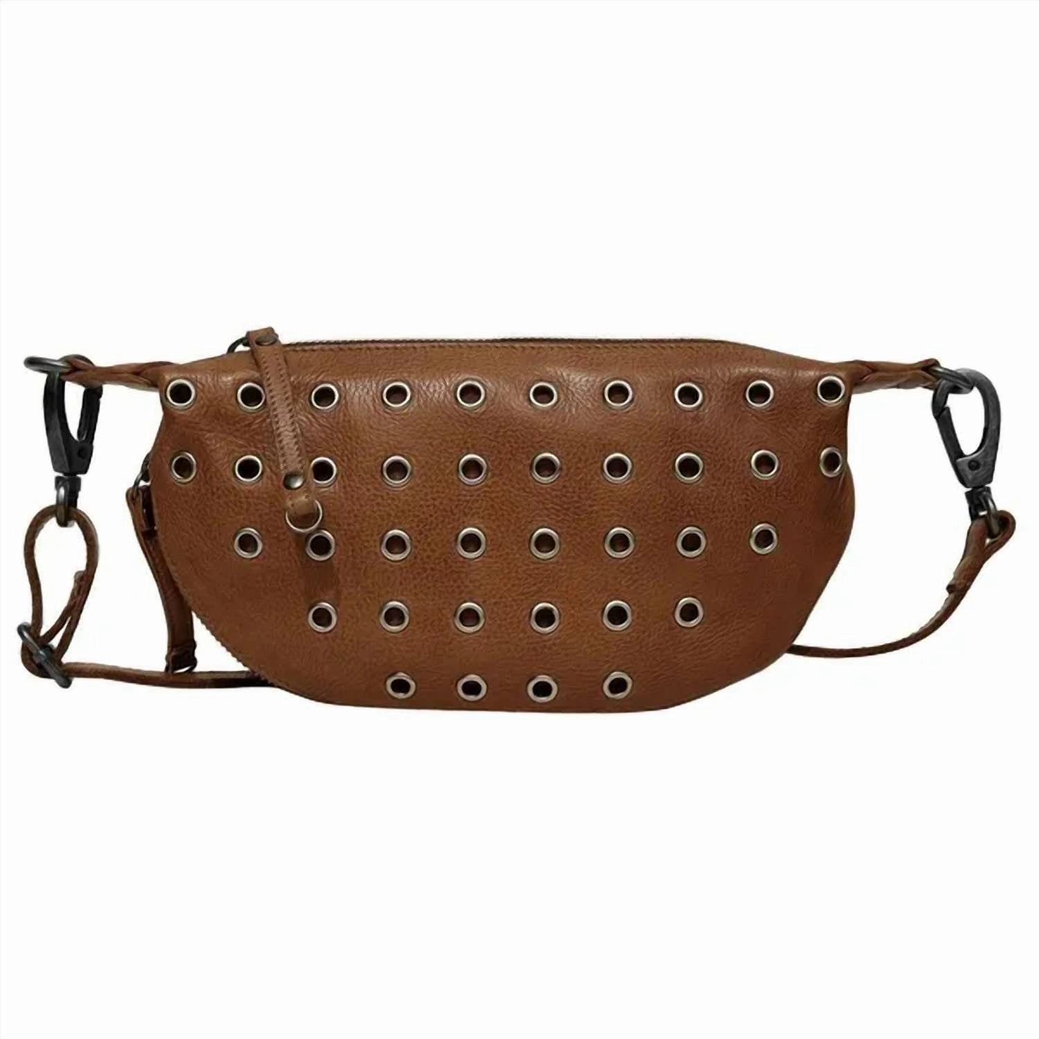 Women's Leather Bond Bag In Cognac