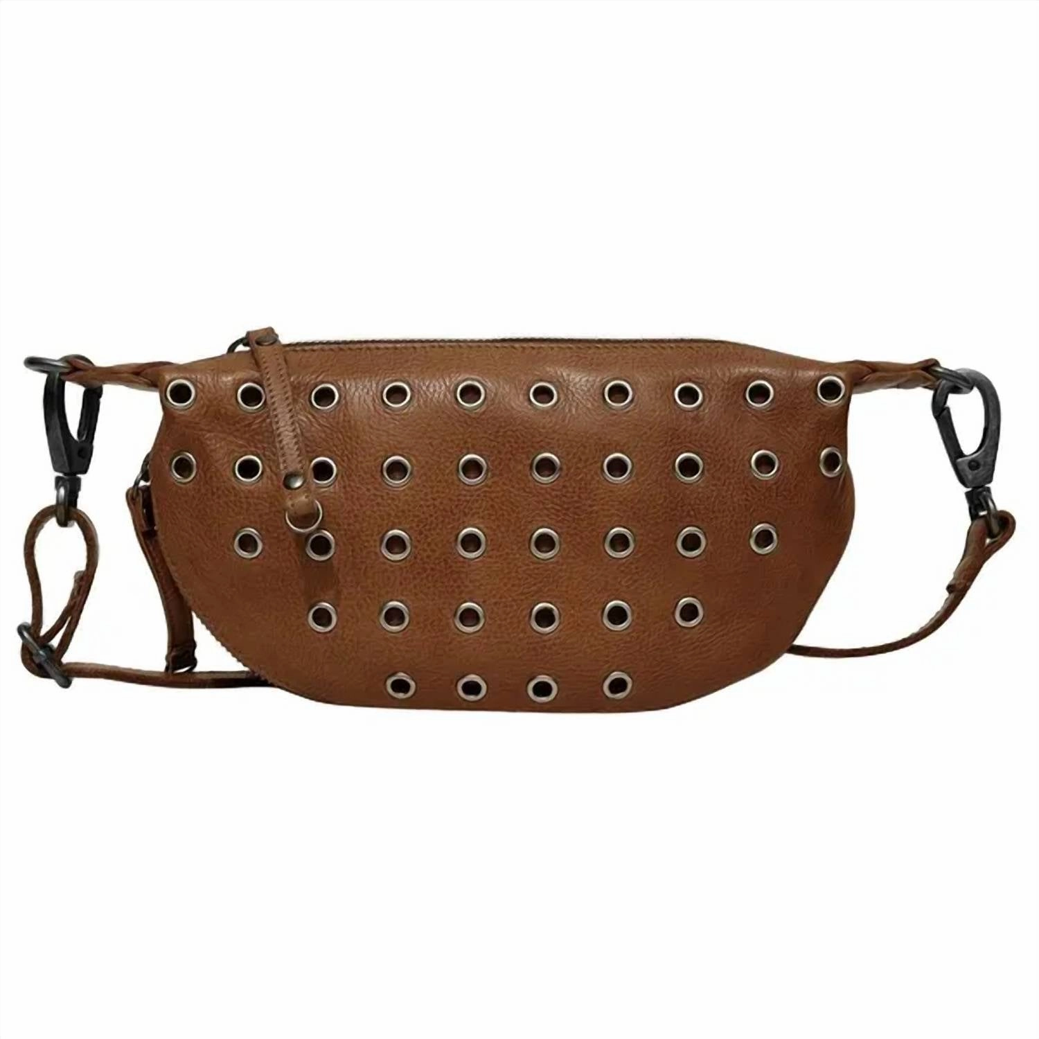 Women's Leather Bond Bag In Cognac