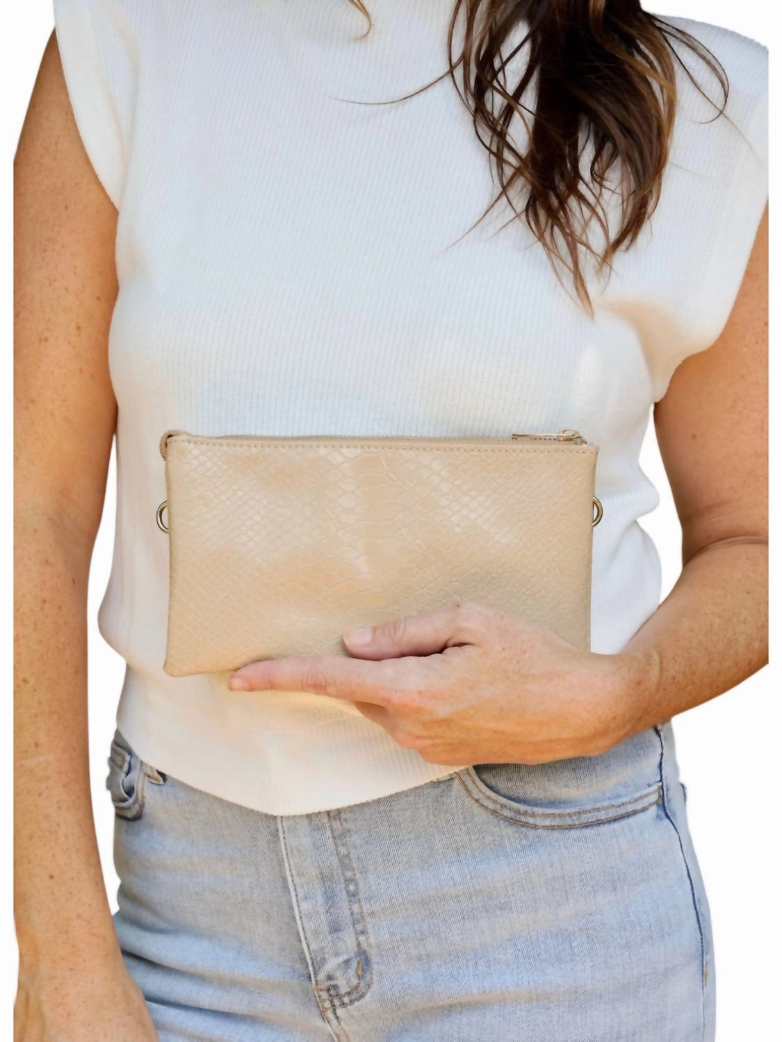 Women's Liz Crossbody Bag In Tan
