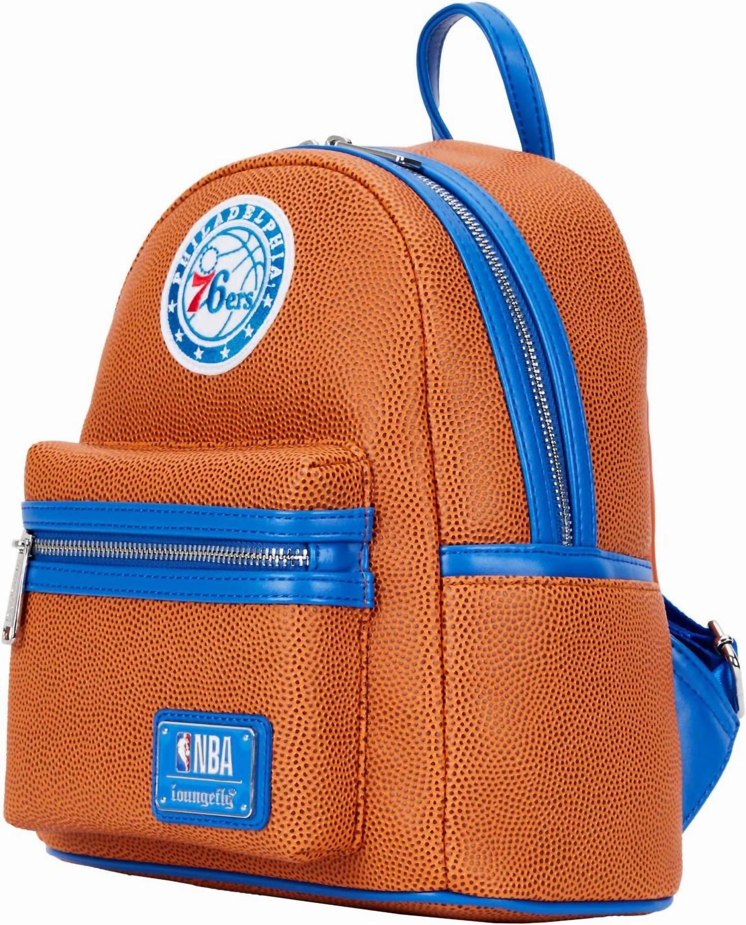 Women's Nba Philly 76Ers Basketball Backpack In Orange